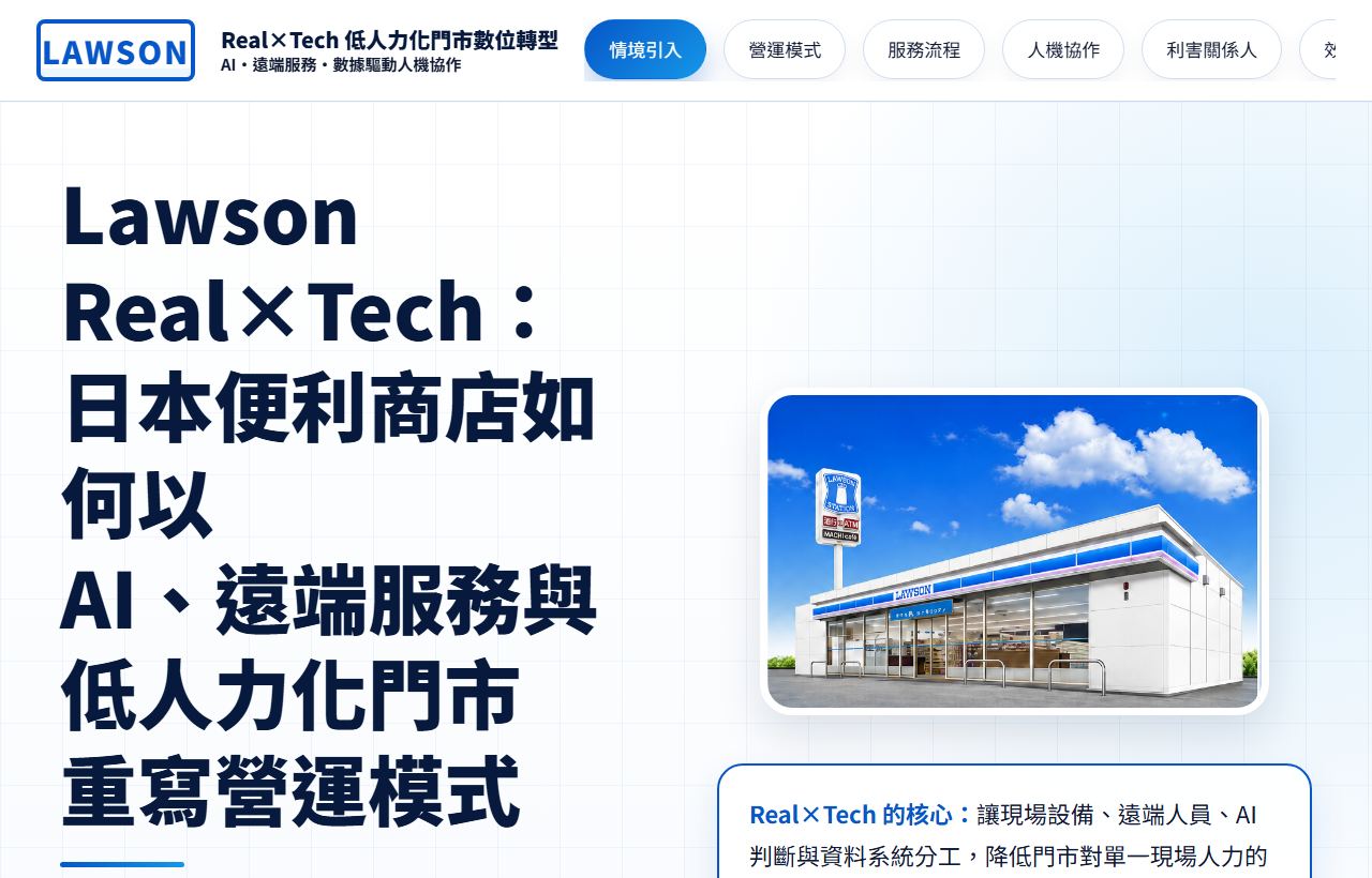 Lawson 期末報告首頁截圖