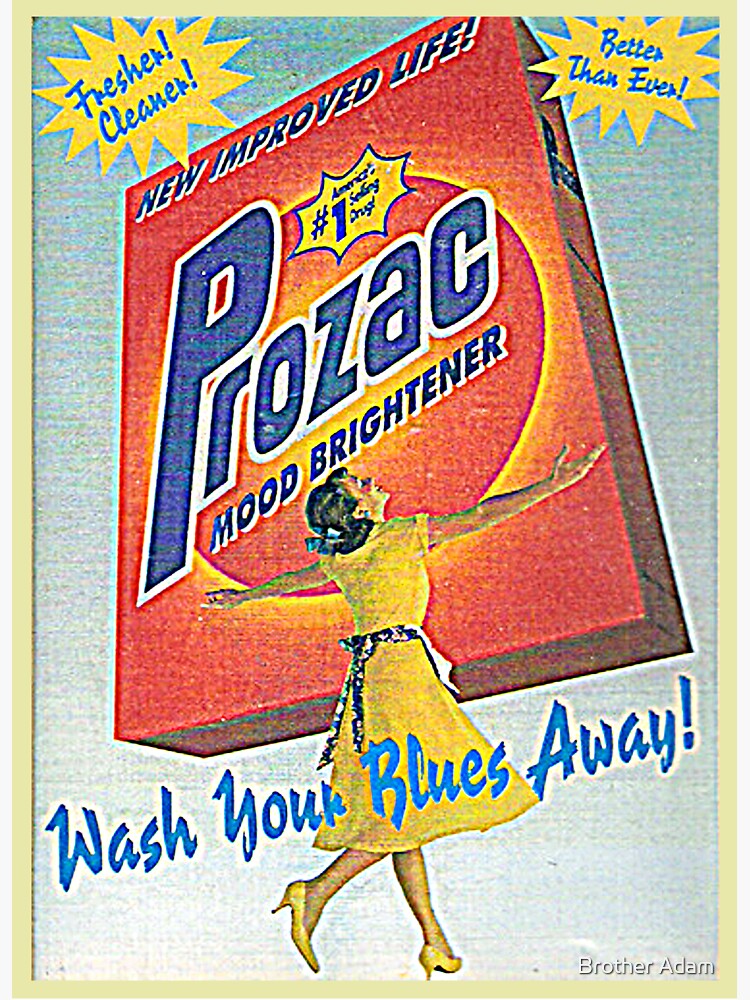 [百憂解的早期藥物廣告]